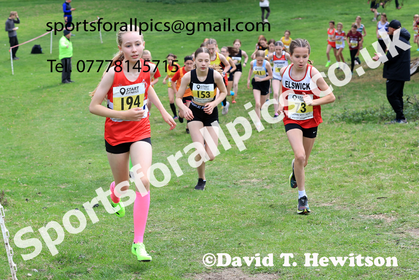 Girls Under-13s 2025 Start Fitness NEHL, Thornley Hall Farm, Peterlee, County Durham. Photo: David T. Hewitson/Sports for All Pics